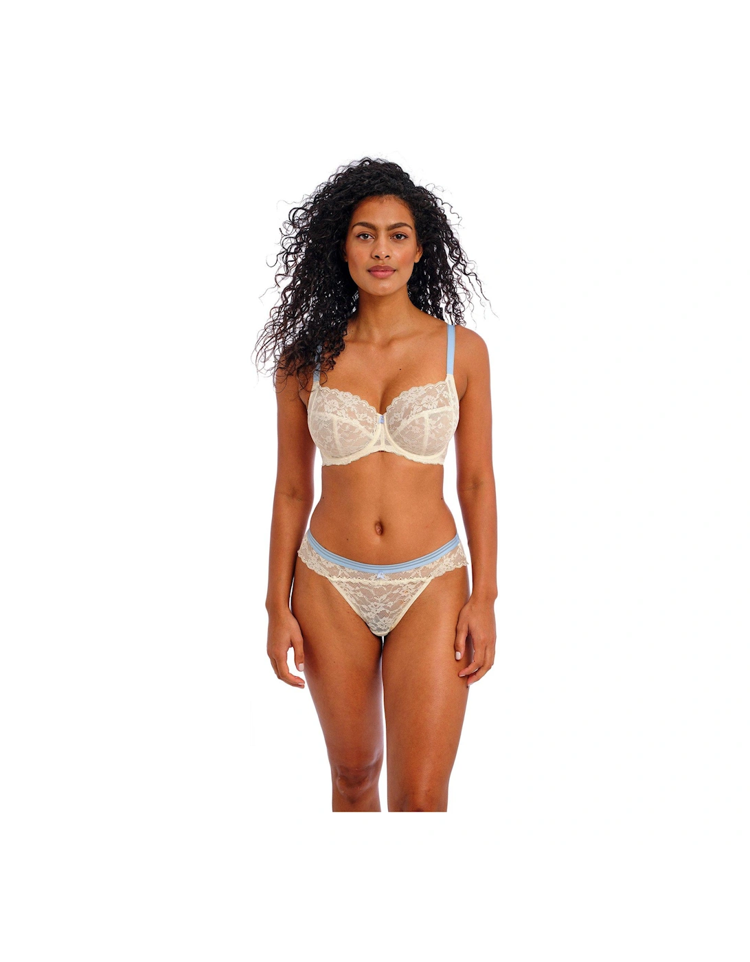 Offbeat Underwired Side Support Bra - Off White, 3 of 2