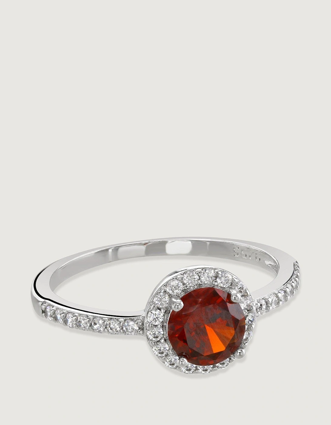 Ruby Halo Ring, 2 of 1
