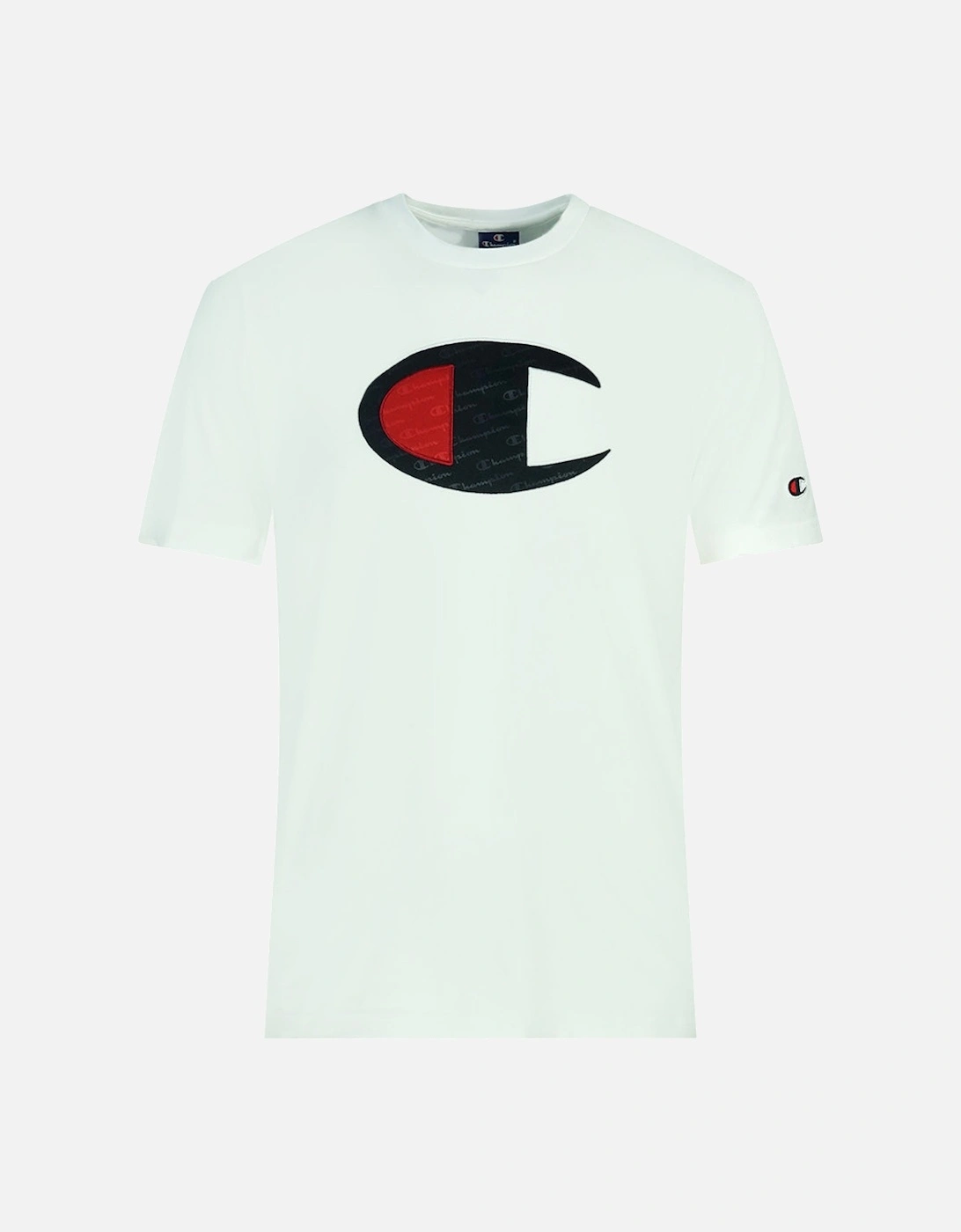Large C Logo White T-Shirt, 3 of 2