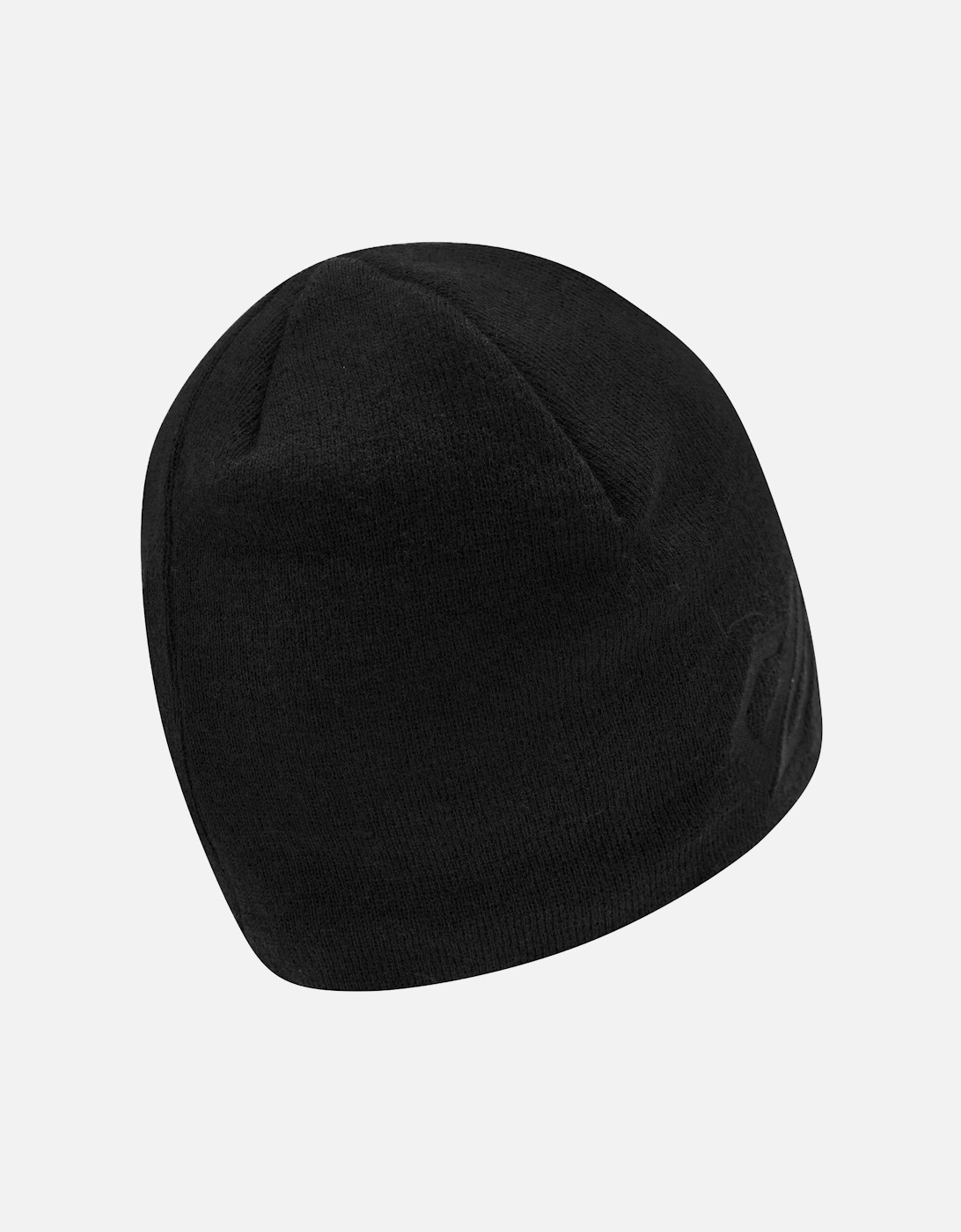 Mens Rethink Embroidered Fleece lined Beanie - Black