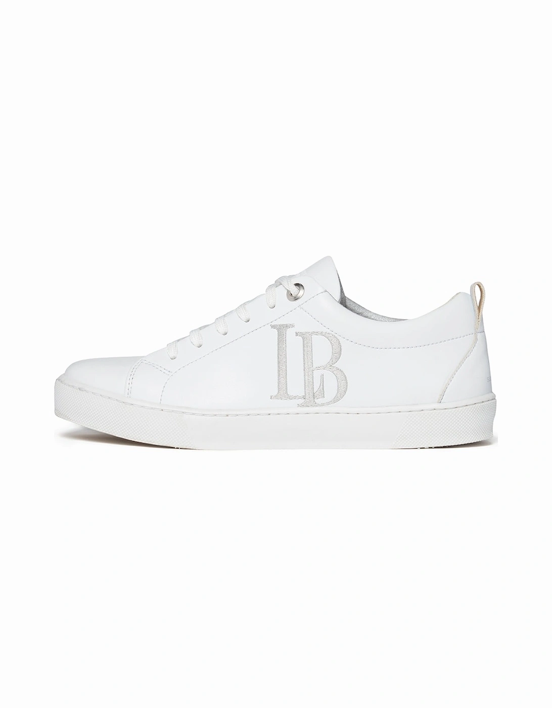 LB White Apple Leather Sneakers Women, 5 of 4