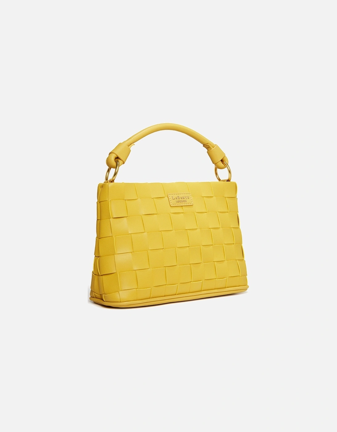 Bella Mustard Vegan Mini Crossbody Bag