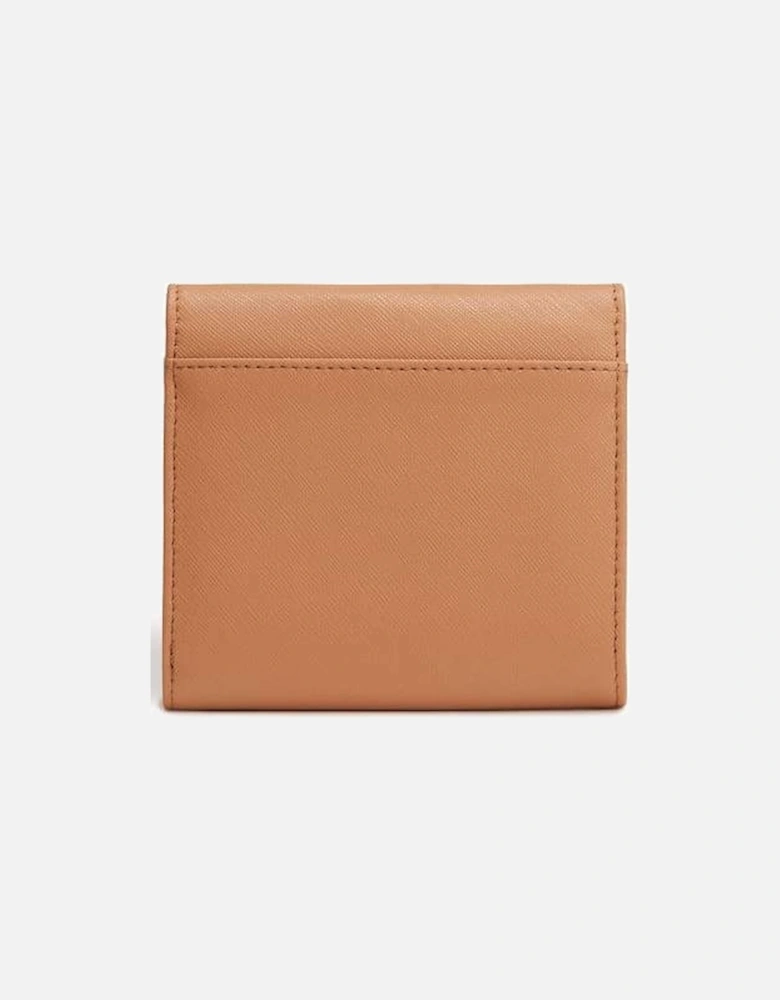 Diana Brown Small Vegan Bifold Purse