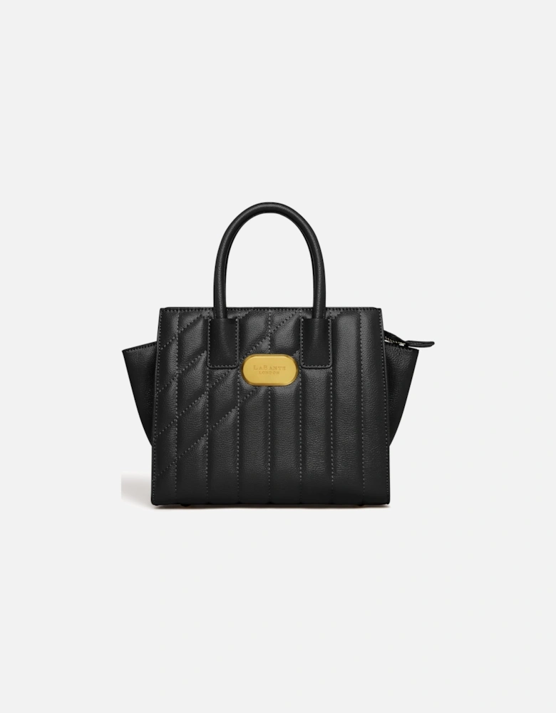 Mini Demi Tote Bag in Black