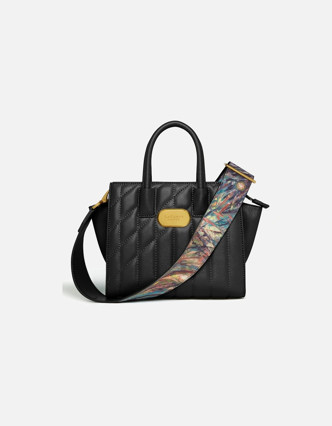 Mini Demi Tote Bag in Black