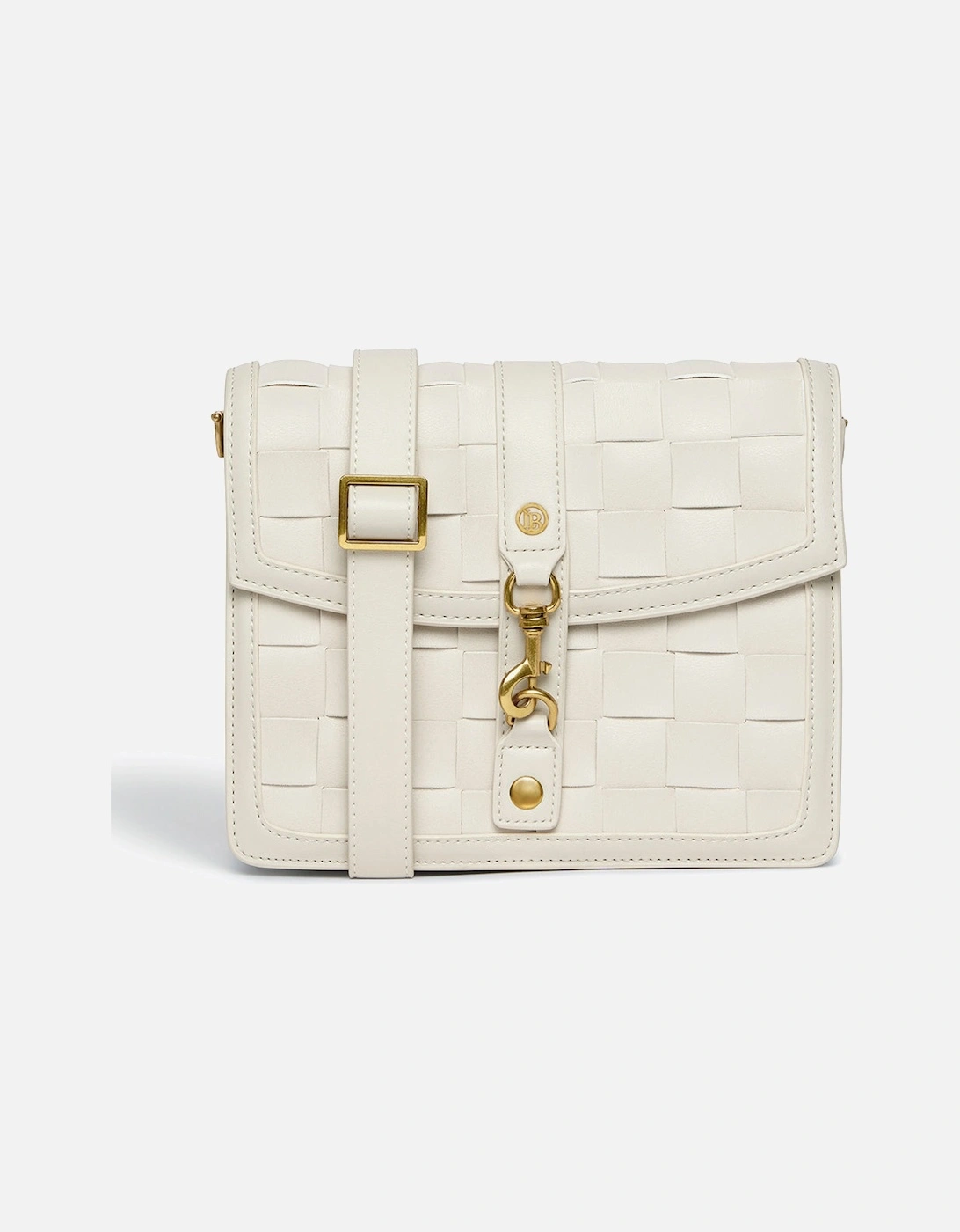 Daisy White Vegan Shoulder & Crossbody Bag, 13 of 12