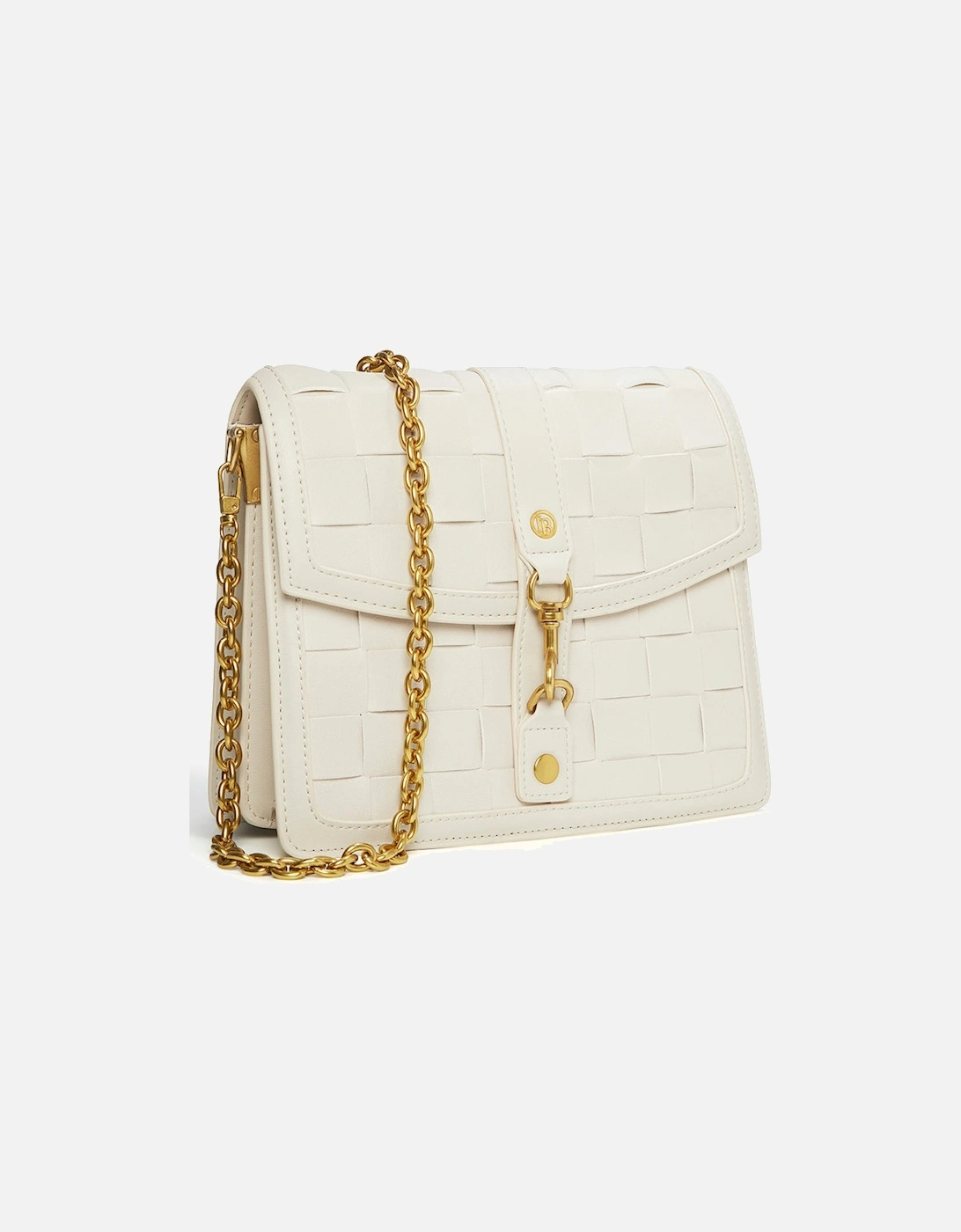 Daisy White Vegan Shoulder & Crossbody Bag