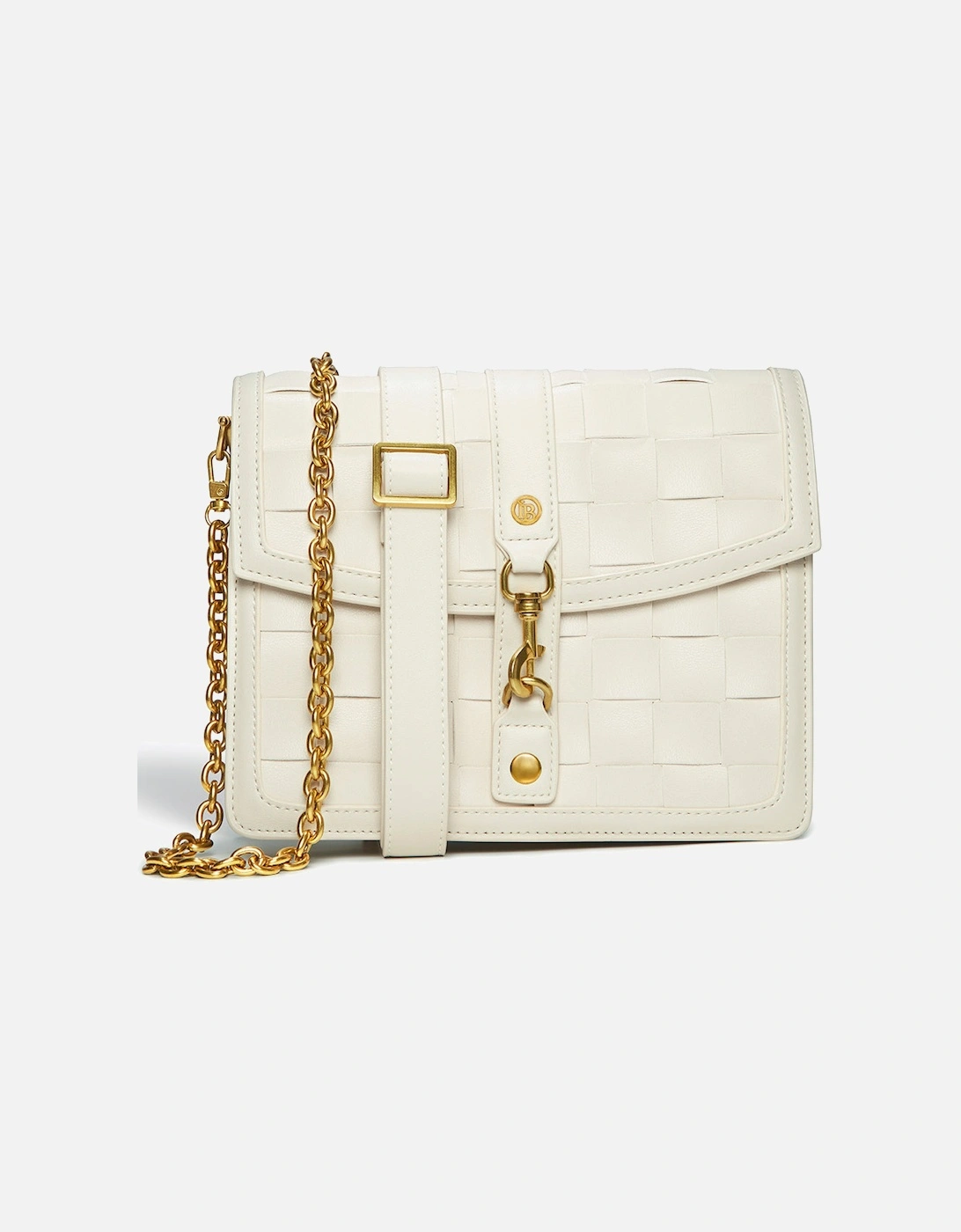 Daisy White Vegan Shoulder & Crossbody Bag