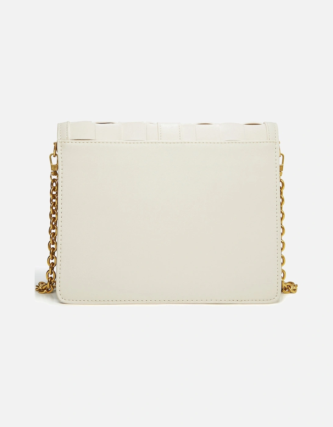 Daisy White Vegan Shoulder & Crossbody Bag