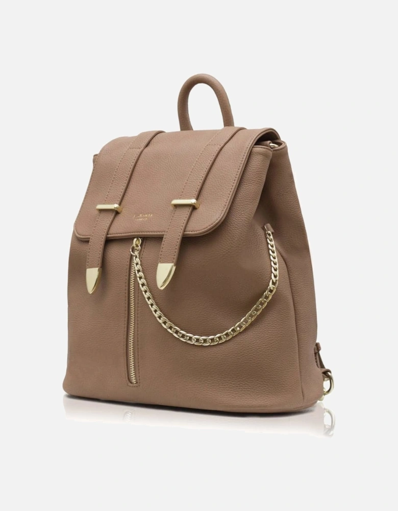 Agnes Brown Vegan Backpack