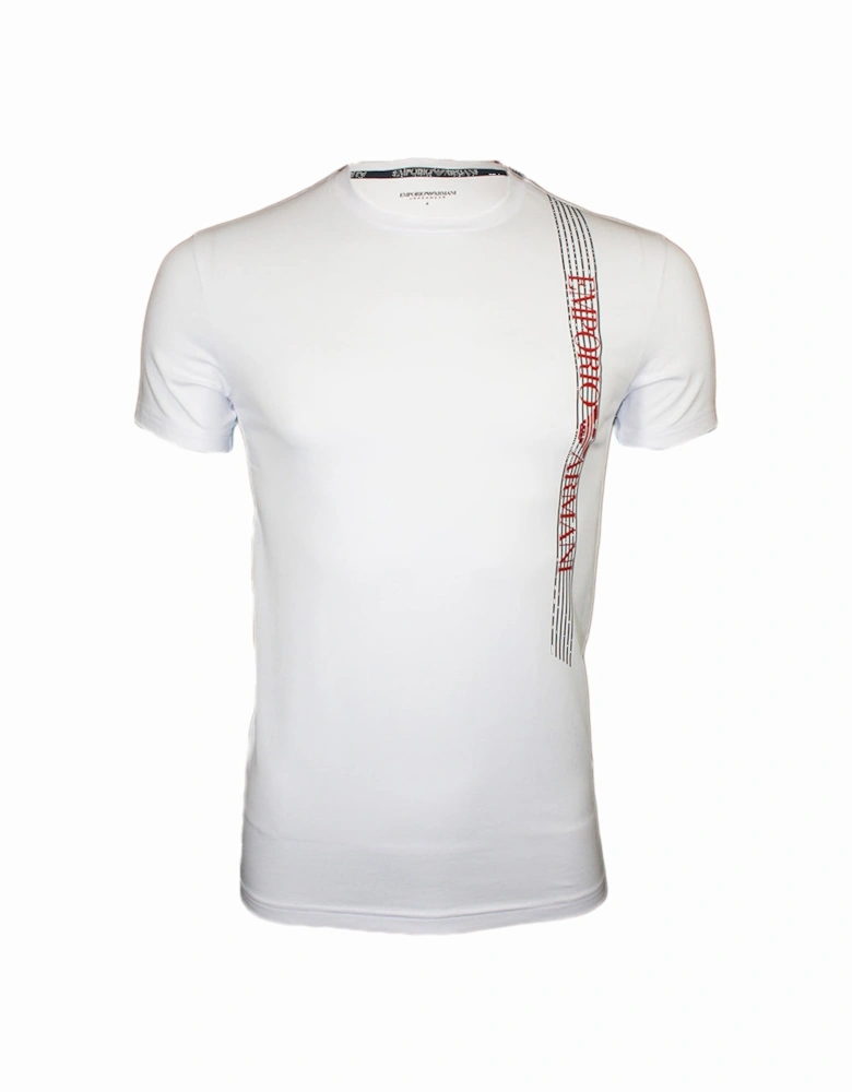 Line Logo T-Shirt, White