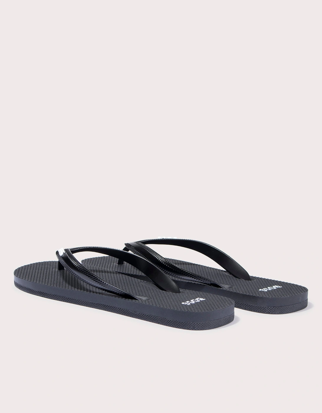 Tracy Branded Strap Flip Flops