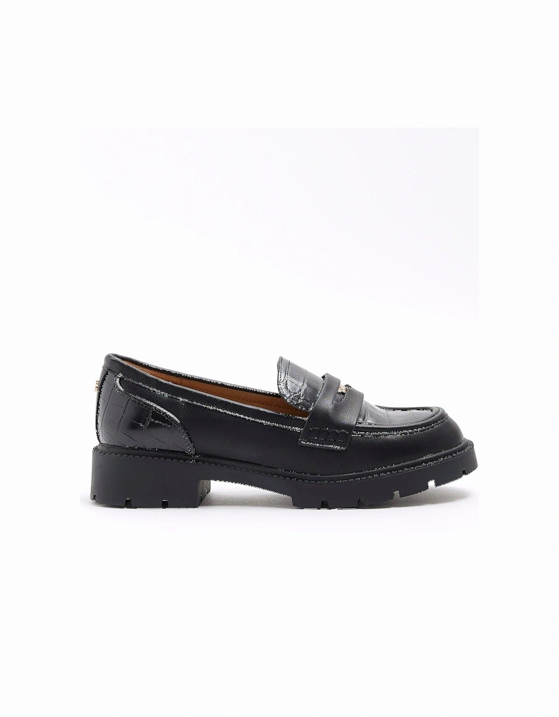 Penny Coin Loafer Shoe - Black, 2 of 1