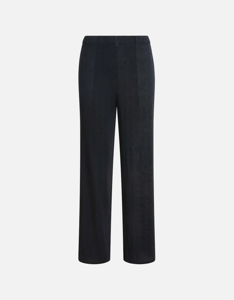 Pleated Wide Leg Trousers