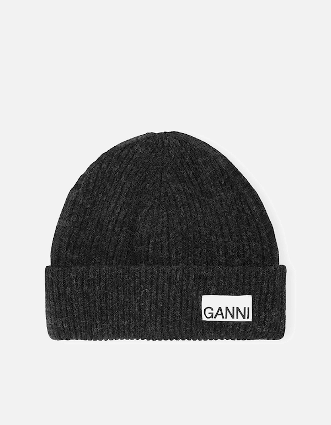 Ribbed Wool-Blend Beanie, 2 of 1