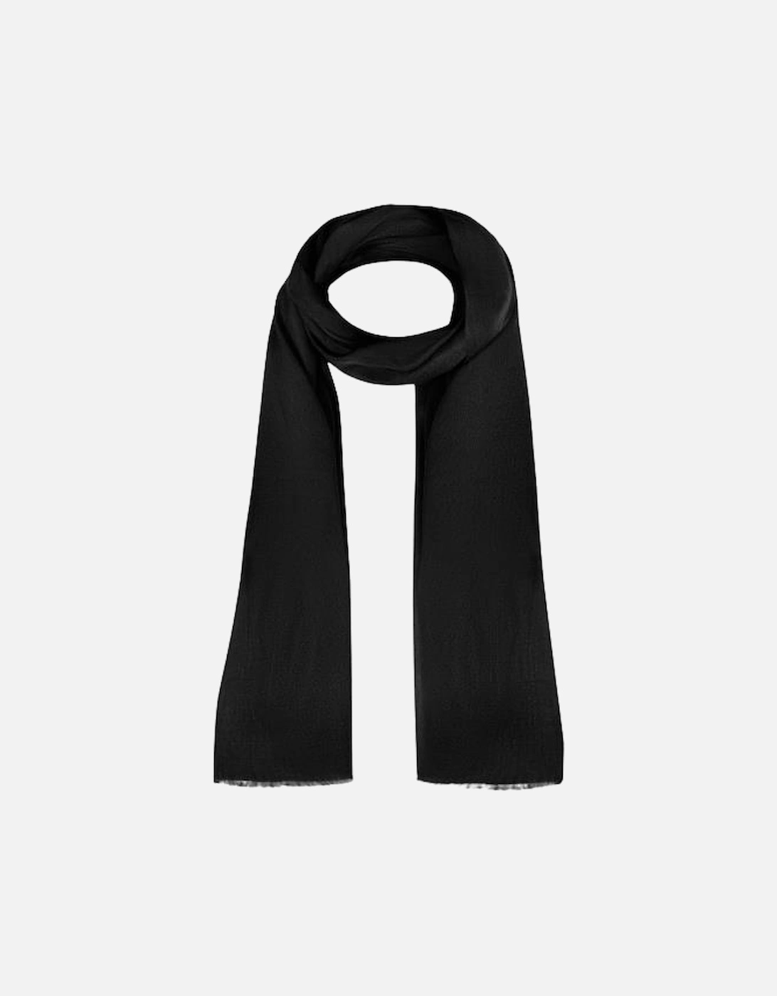 Cashmere Scarf Black, 4 of 3