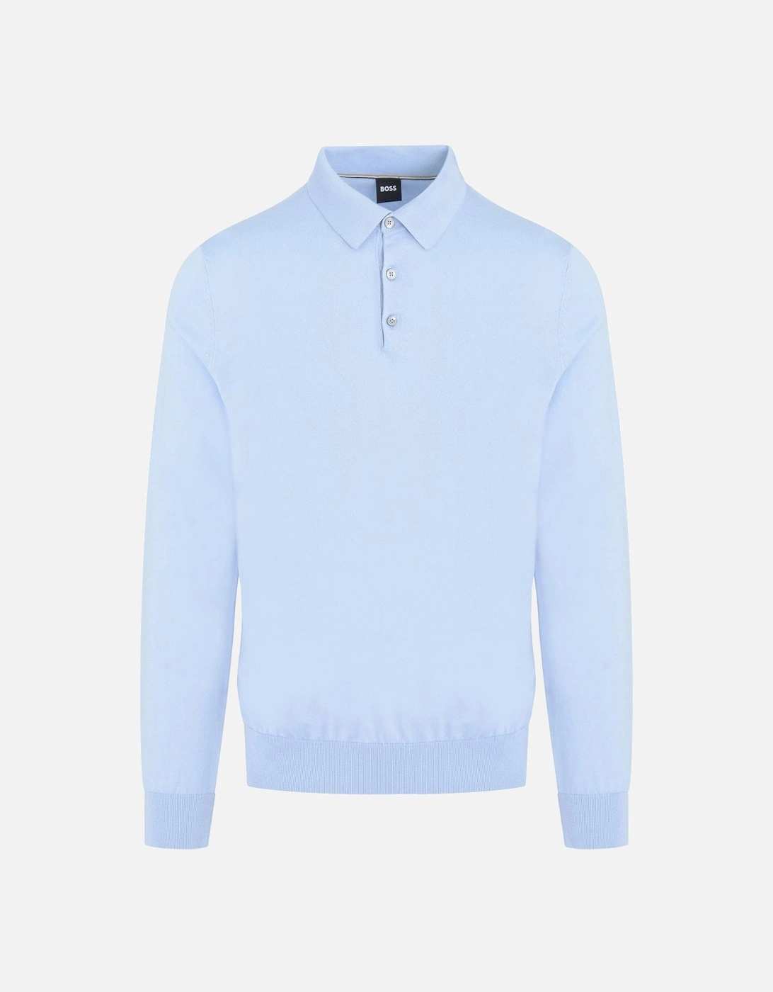Boss Gemello Knitted Polo Light Pastel Blue, 4 of 3