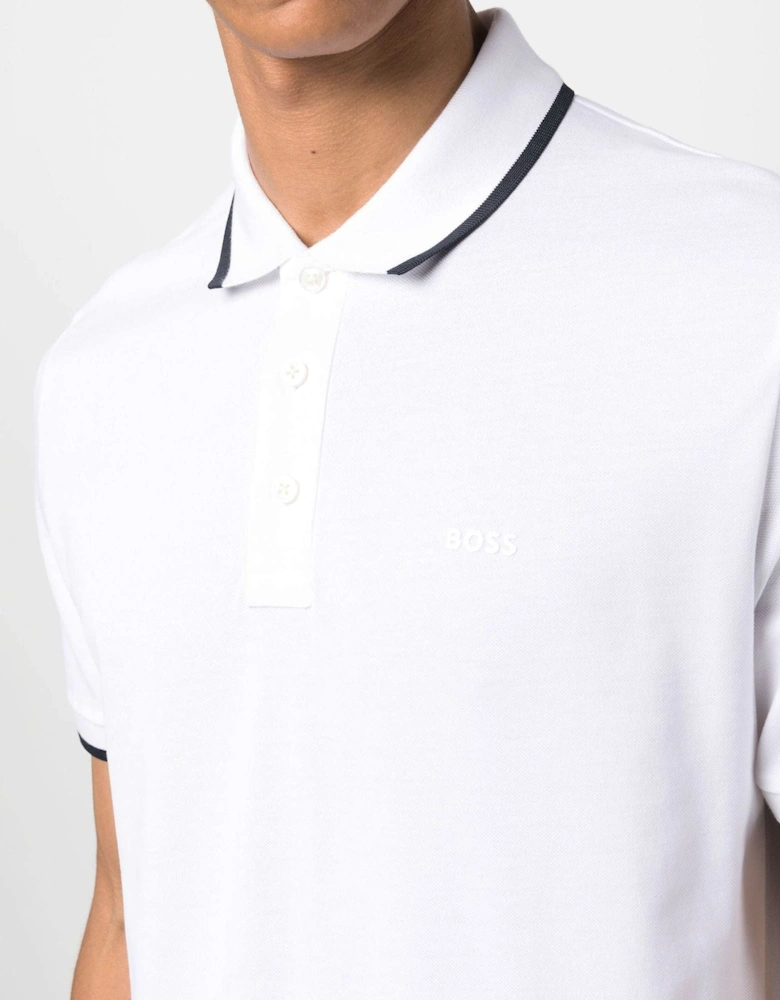 Boss Parlay 190 Polo Shirt Natural