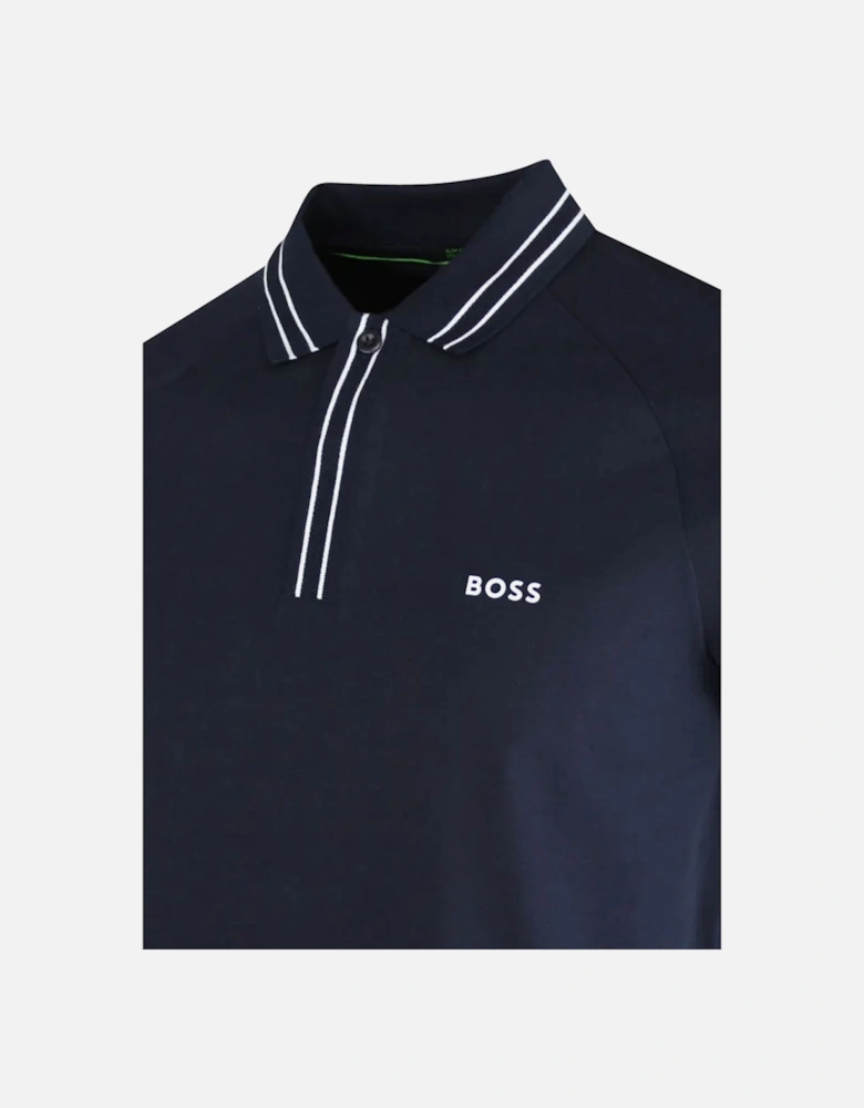 Boss Paule 2 Polo Shirt Dark Blue