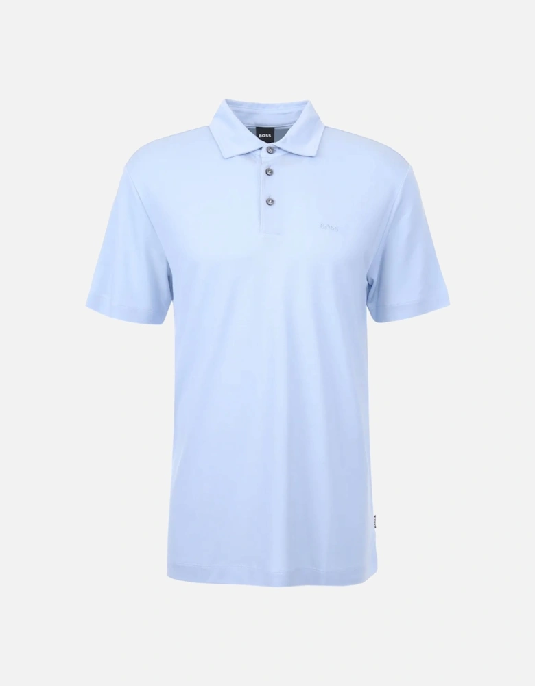 Boss Press 55 Polo Shirt Light Pastel Blue