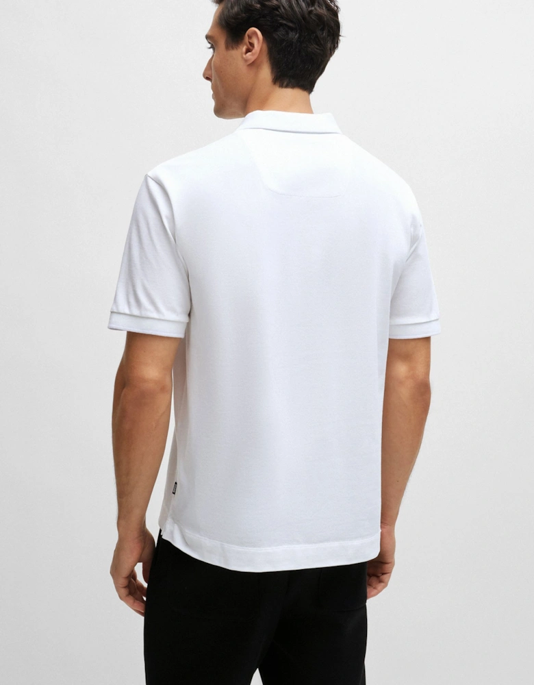 Boss Parlay 210 Polo Shirt White