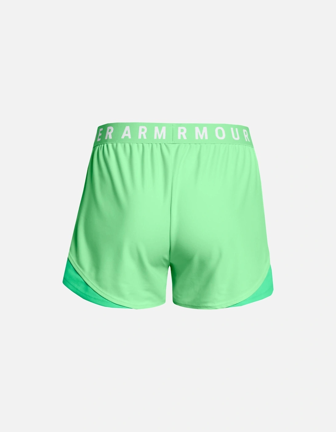 Womens Play Up Shorts 3.0 (Green)