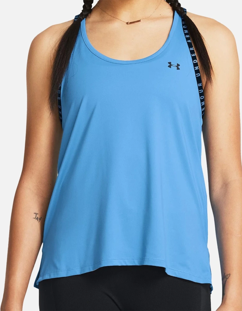 Womens Knockout Tank Top (Blue)