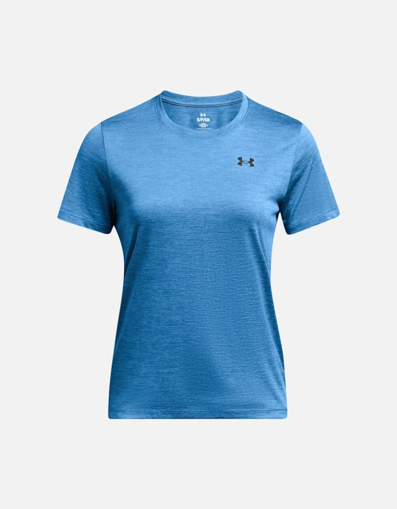 Womens Tech Twist T-Shirt (Blue)