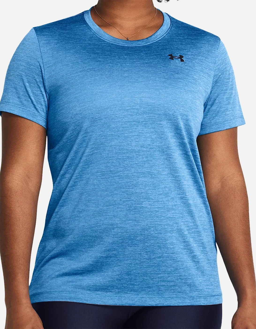Womens Tech Twist T-Shirt (Blue)