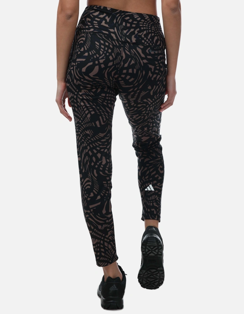 Womens Yoga Essentials Printed 7/8 Leggings