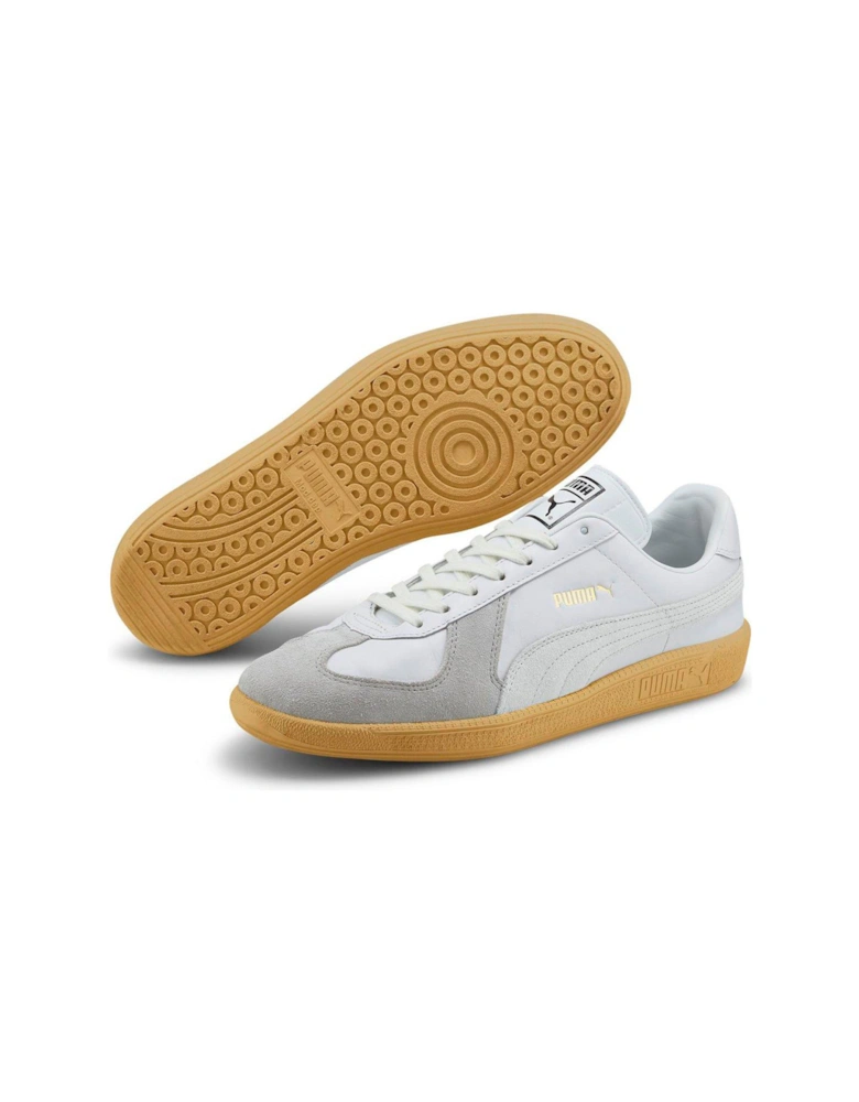 Womens Army Trainer - White/gum