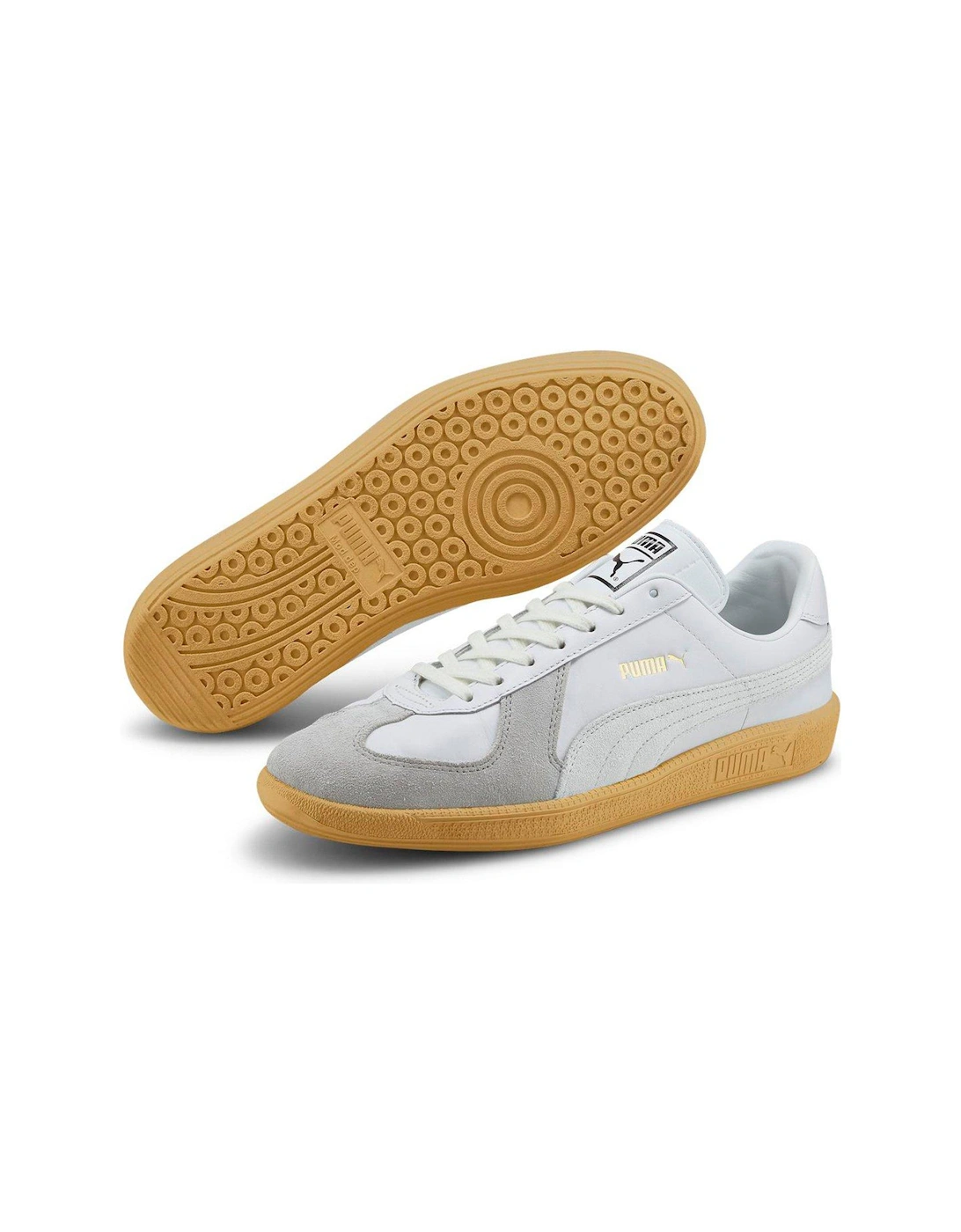 Womens Army Trainer - White/gum