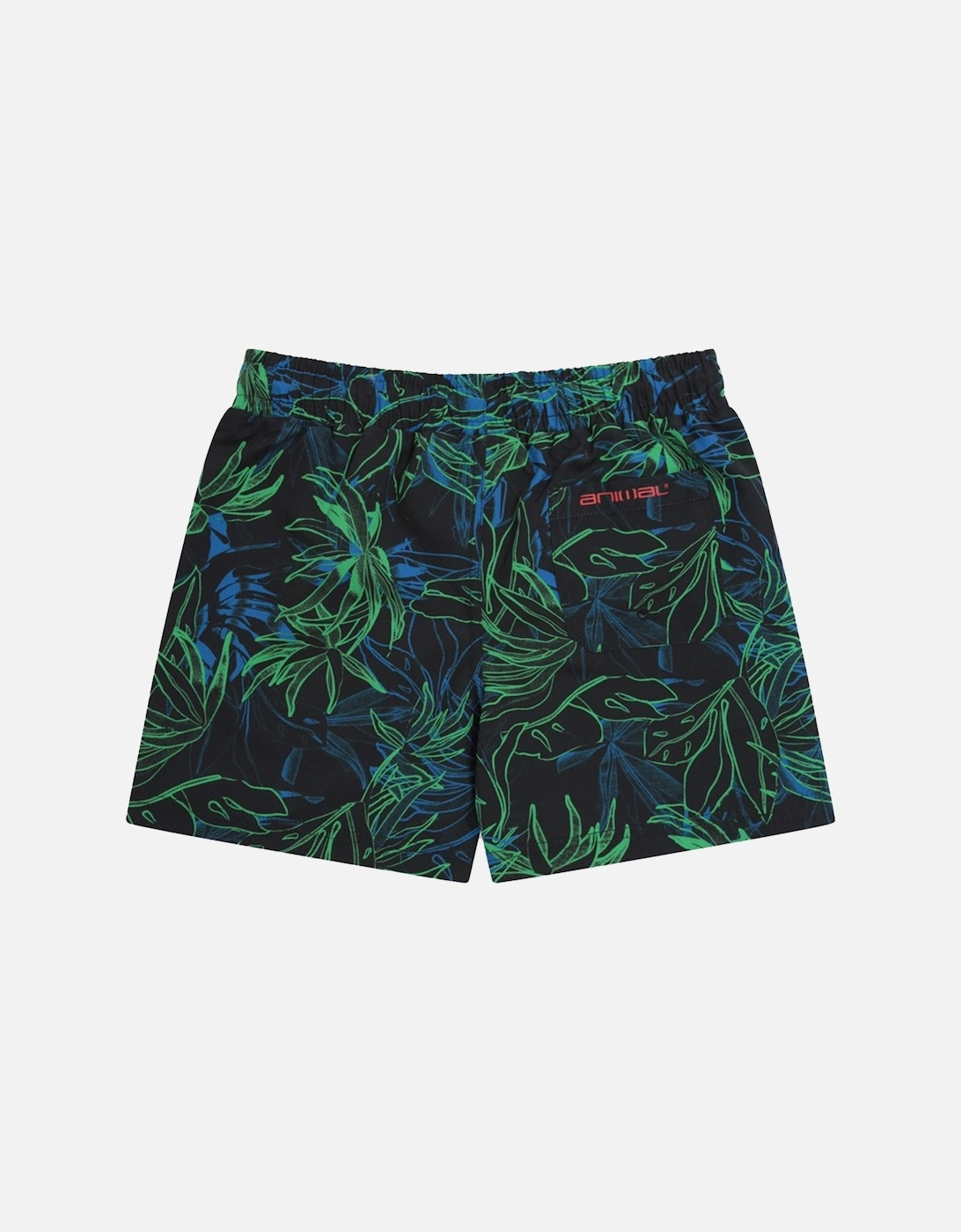 Childrens/Kids Jed Tropical Leaves Recycled Boardshorts
