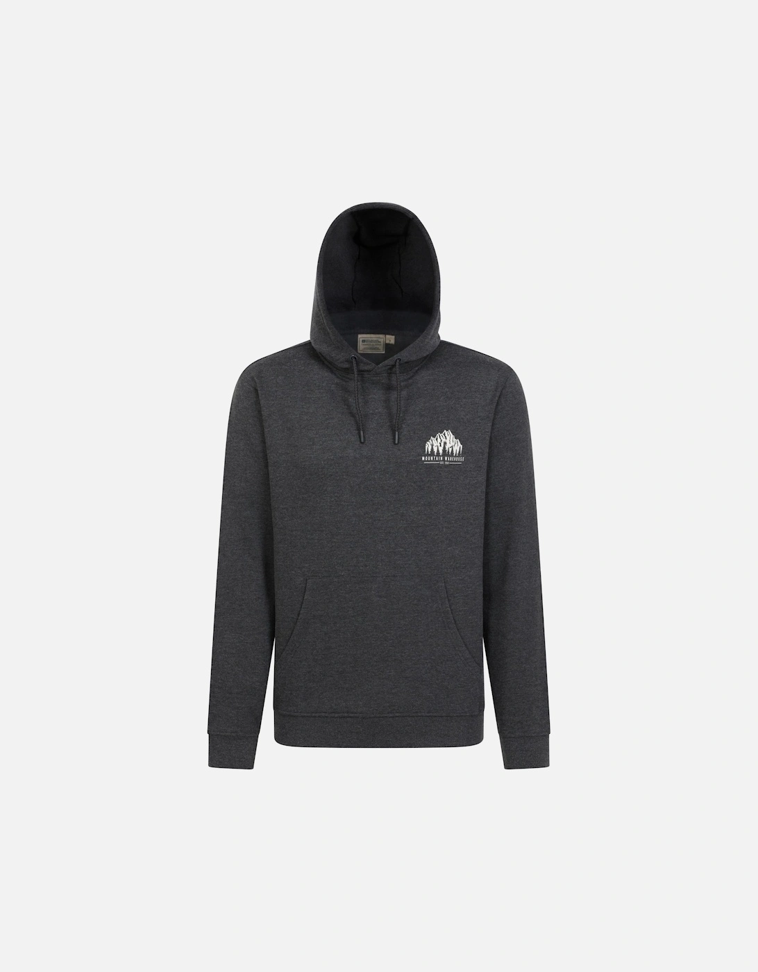 Mens Adventure Mountain Drawstring Hoodie, 5 of 4