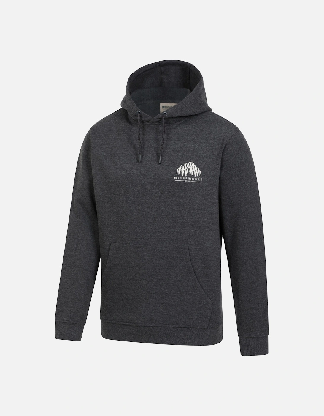 Mens Adventure Mountain Drawstring Hoodie