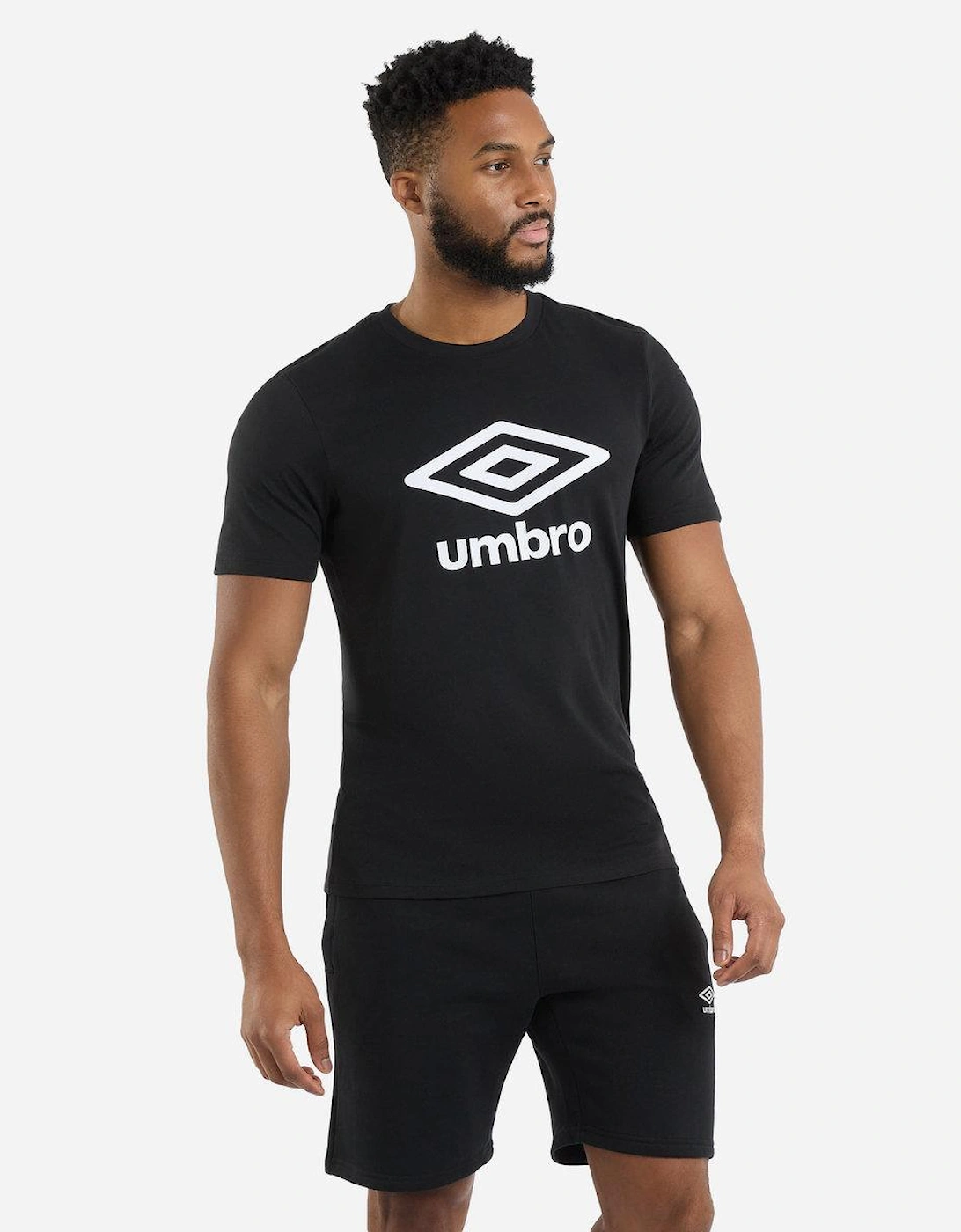Mens Stacked Logo T-Shirt, 2 of 1