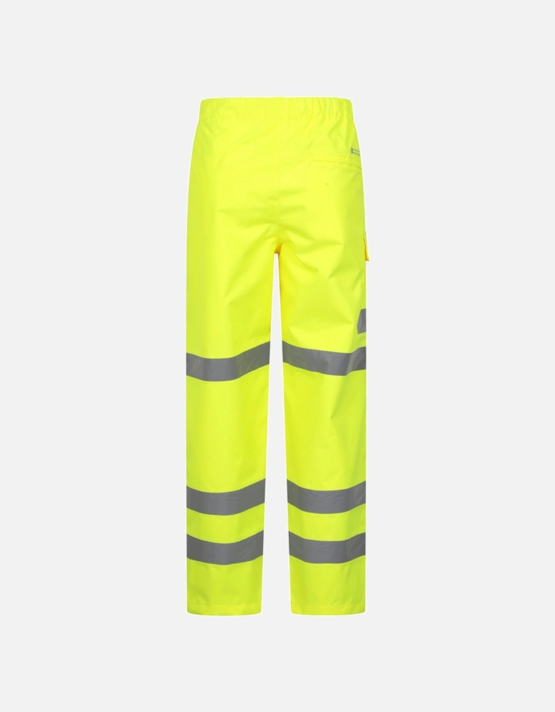 Unisex Adult Waterproof High-Vis Work Over Trousers