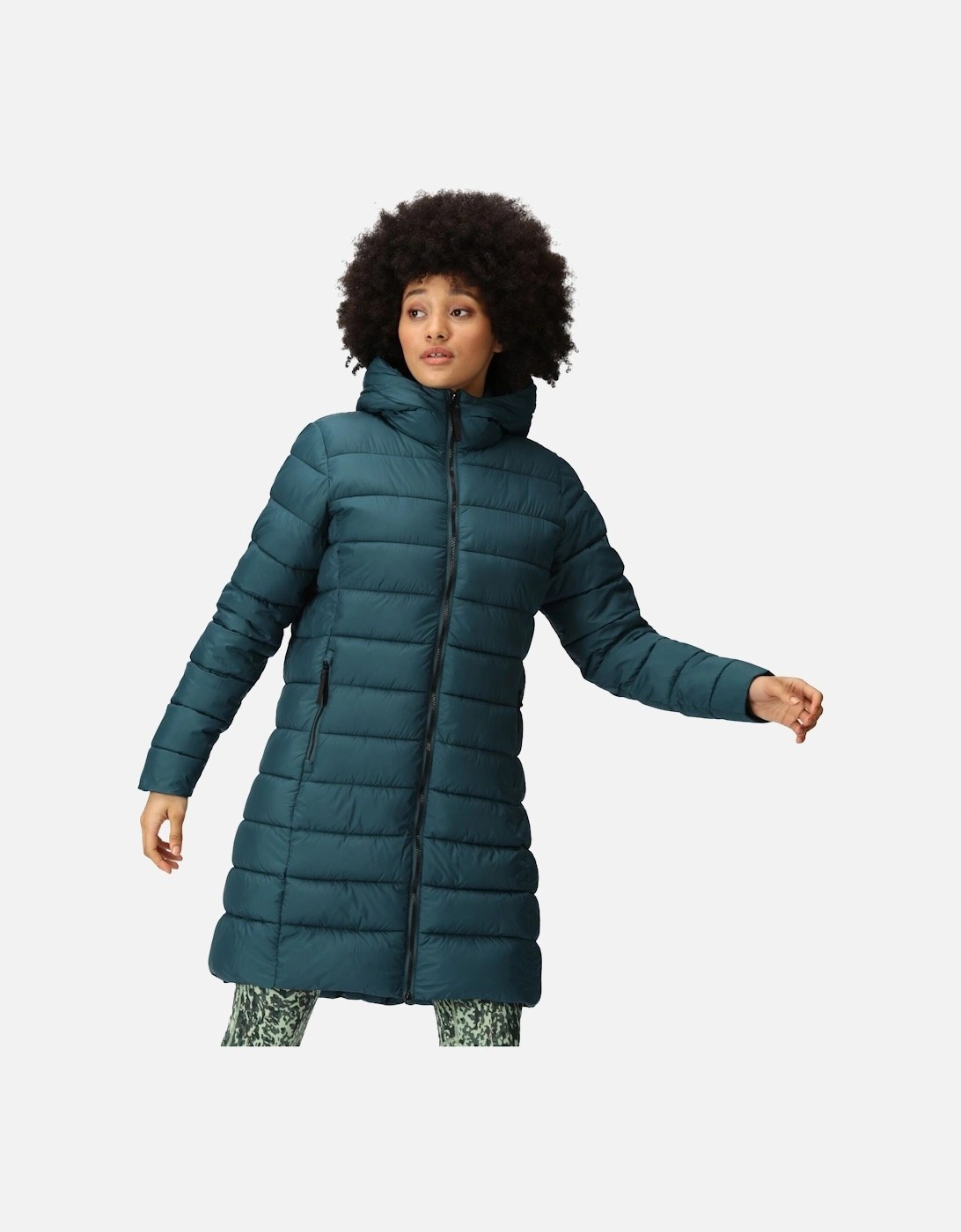 Womens/Ladies Andia Baffled Padded Jacket