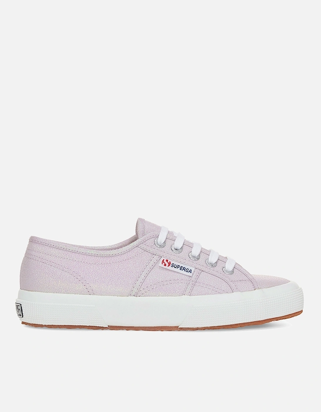 Women's 2750 Lamew Metalic Canvas Trainers, 2 of 1