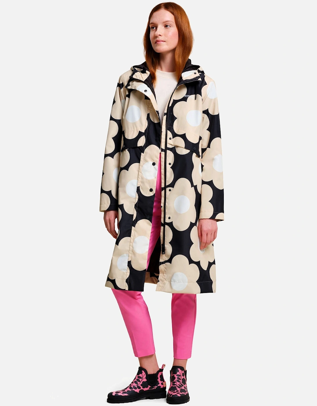 Womens Orla Kiely Waterproof Mac Jacket Coat