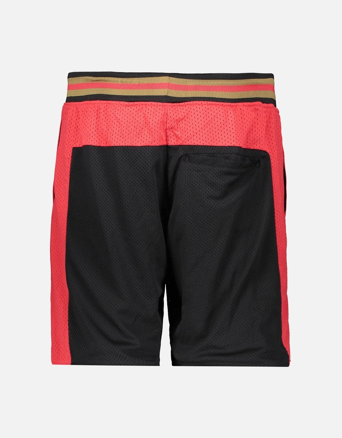 FA Muay Thai Basketball Shorts - Red/ Black