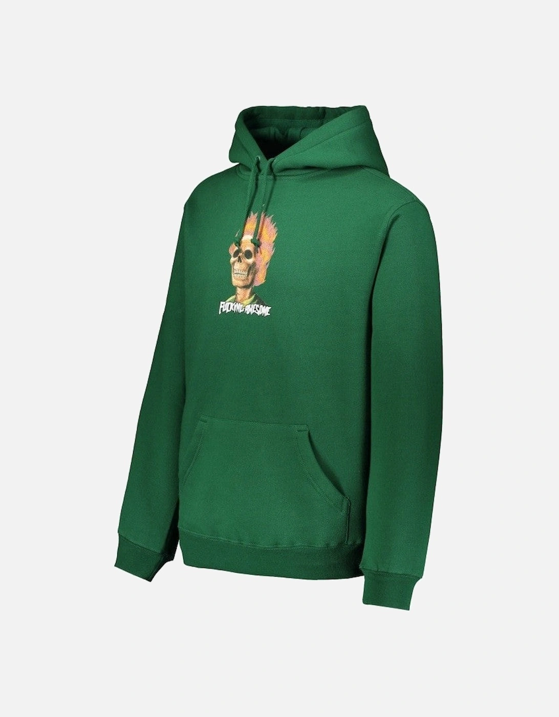 FA Flame Skull Hoodie - Green