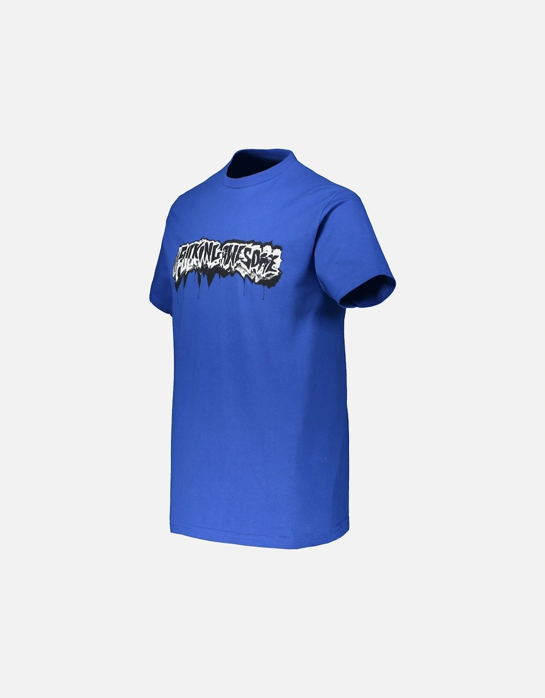 FA Dill Cut Up Logo Tee - Cobalt