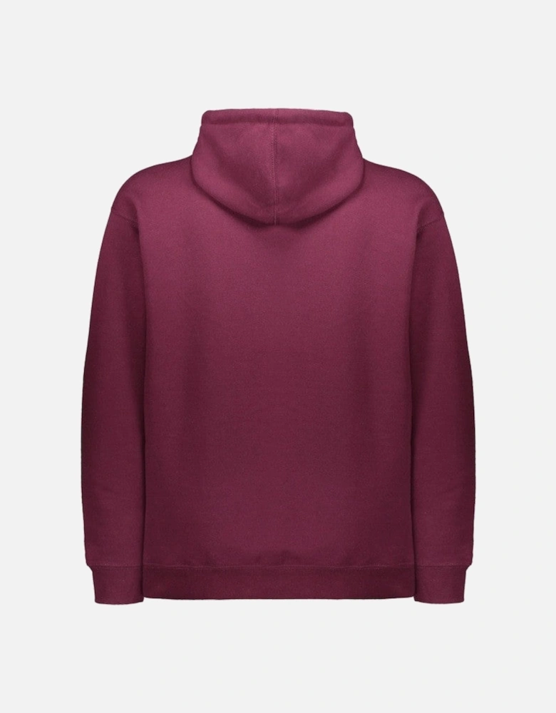 FA Flame Skull Hoodie - Maroon