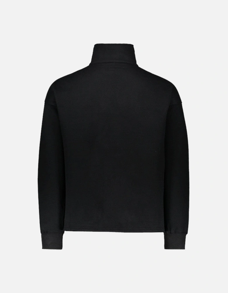 Patches 1/4 Zip - Black