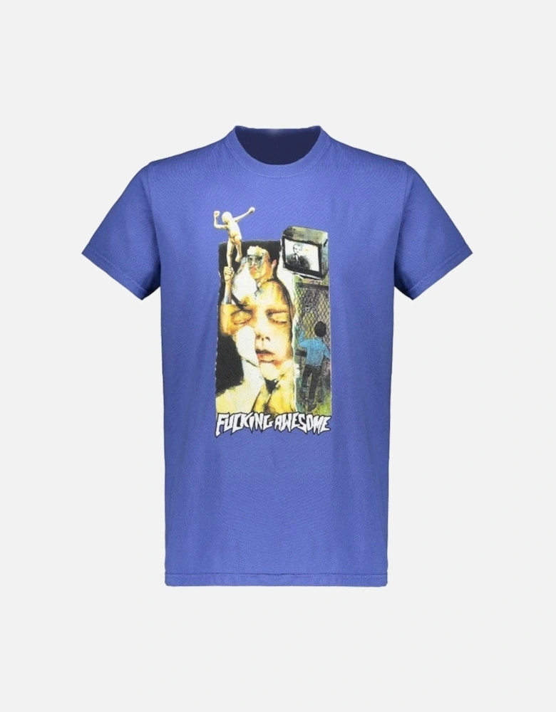 FA Peligroso Tee - Neon Blue