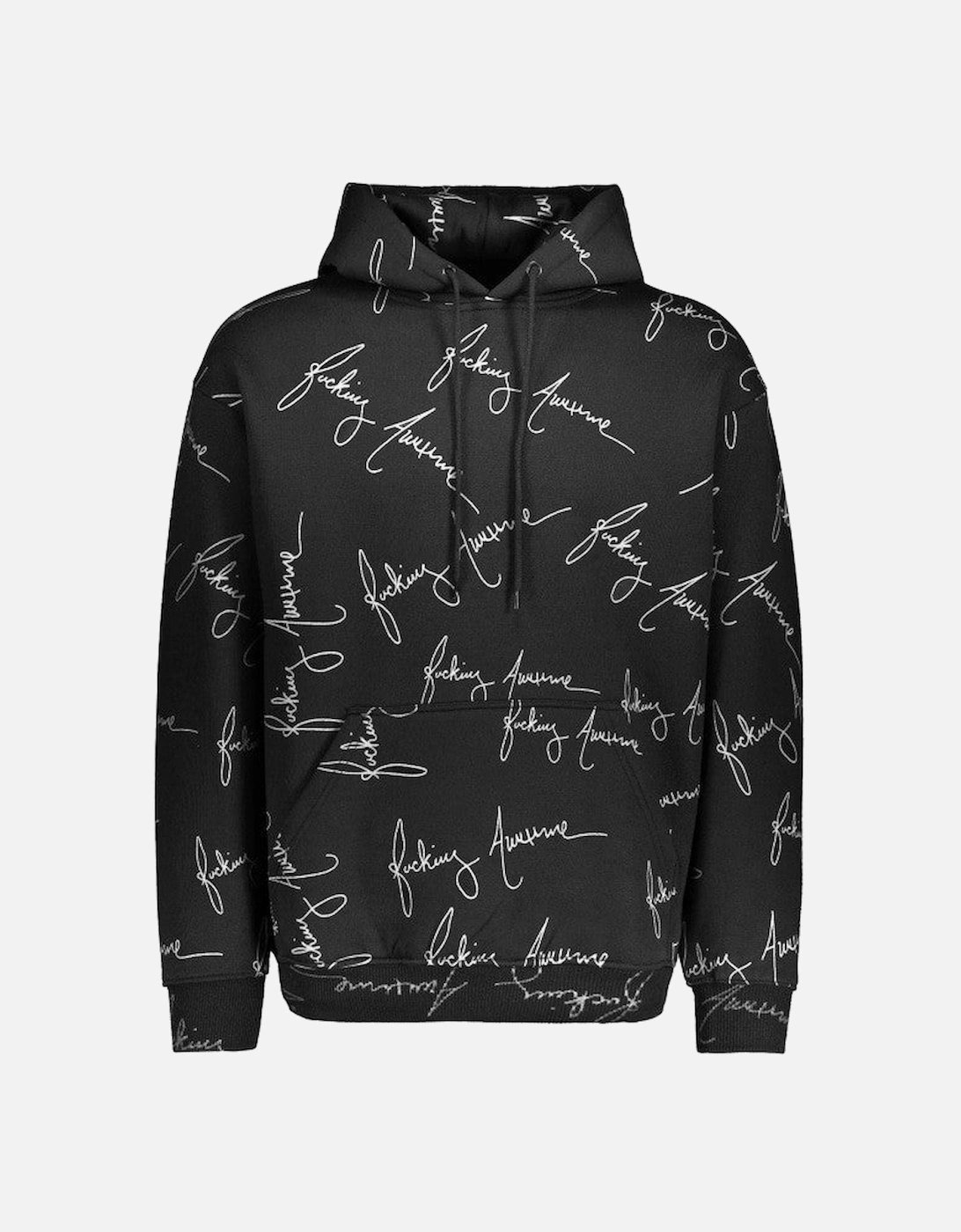 Cursive Hoodie - Black, 4 of 3