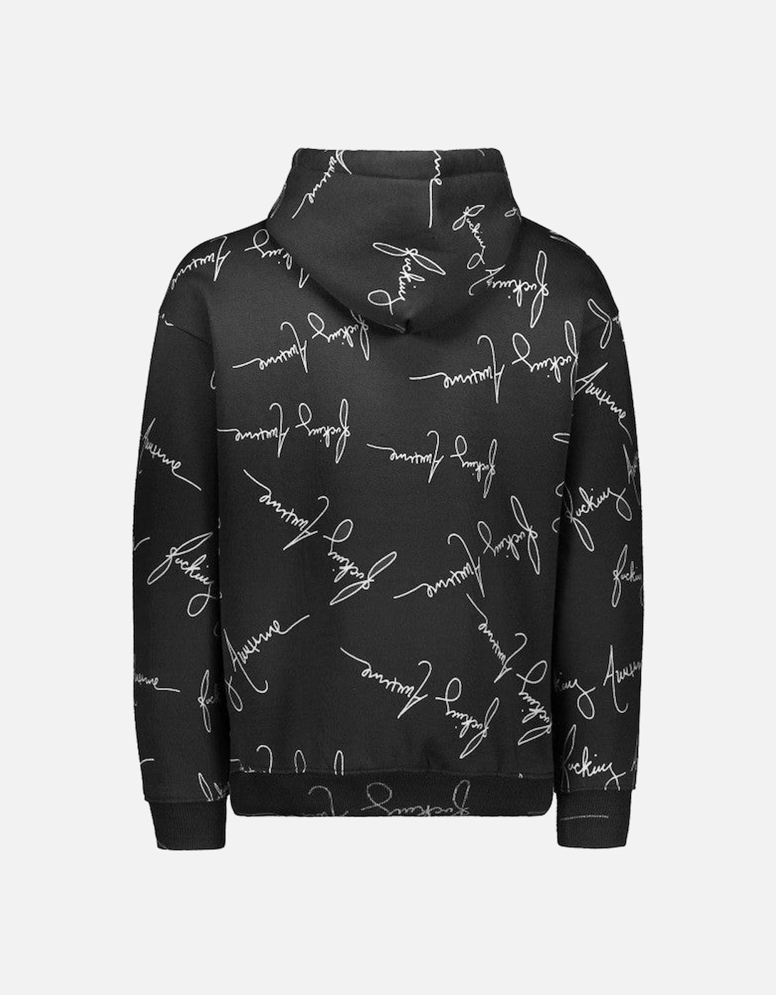 Cursive Hoodie - Black