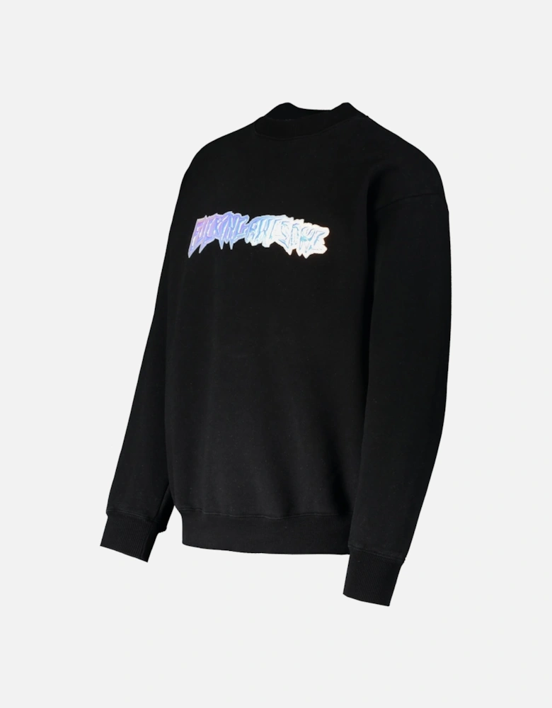 FA Iridescent Stamp Crew - Black