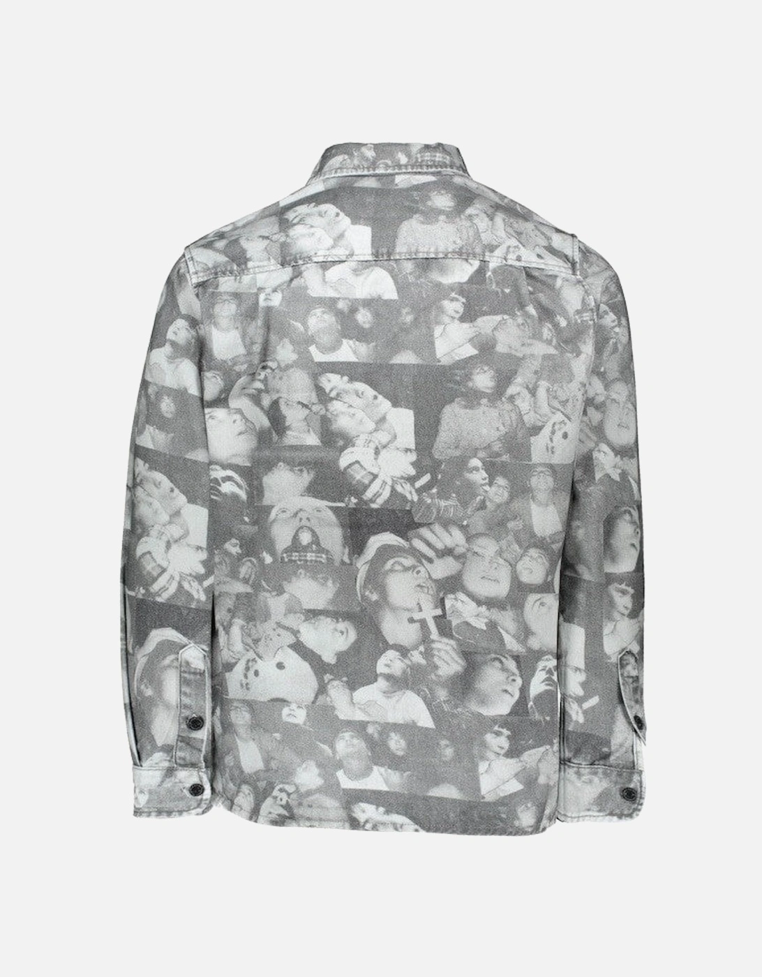 Praying Kids L/S Twill Shirt - Multi/ Grey